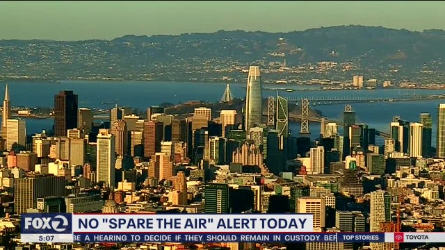 No Spare the Air alert, but fire danger looms ahead