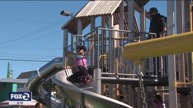 Outdoor playgrounds in San Francisco now reopen