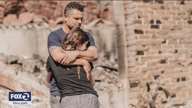 Firefighter loses home to Glass Fire, community steps in to help