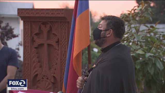 Oakland Armenian community holds vigil following recent violence
