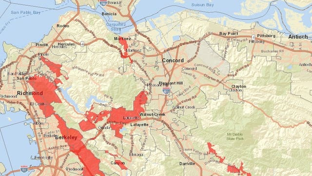 East Bay agencies urge precautionary evacuations ahead of wind event