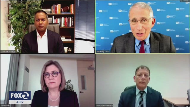 Dr. Anthony Fauci addresses Silicon Valley leaders