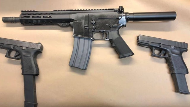 Two arrested for driving stolen car, firearms possession after pursuit in Antioch