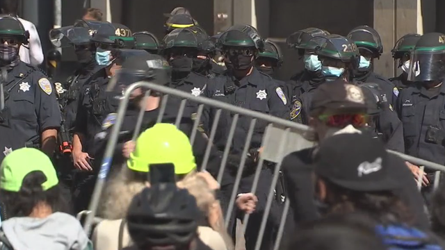 Man arrested for assaulting protester at San Francisco free speech rally