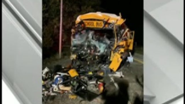 Driver and 7-year-old girl killed in Tennessee school bus crash