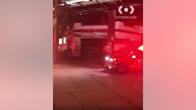 Homeless encampment fire spreads to commercial building in San Francisco