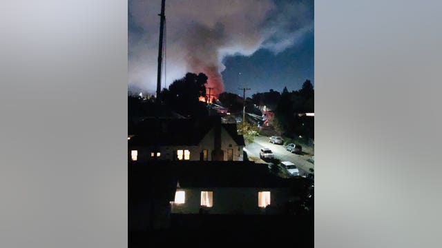 2 displaced by residential fire in Oakland; fire under control