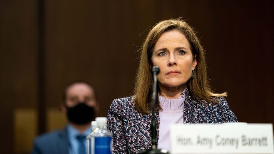 62e1b38e-Senate Holds Confirmation Hearing For Amy Coney Barrett To Be Supreme Court Justice