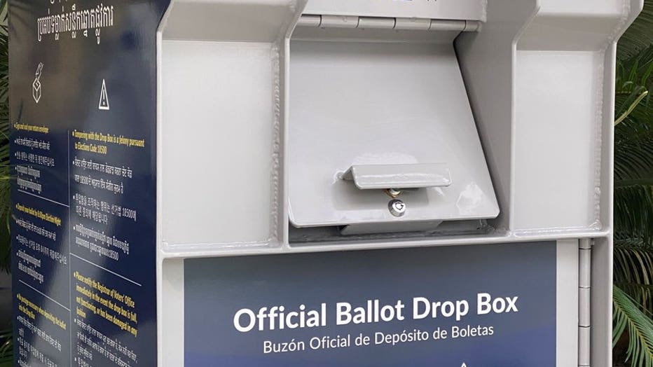 dropbox for voting ballots near me