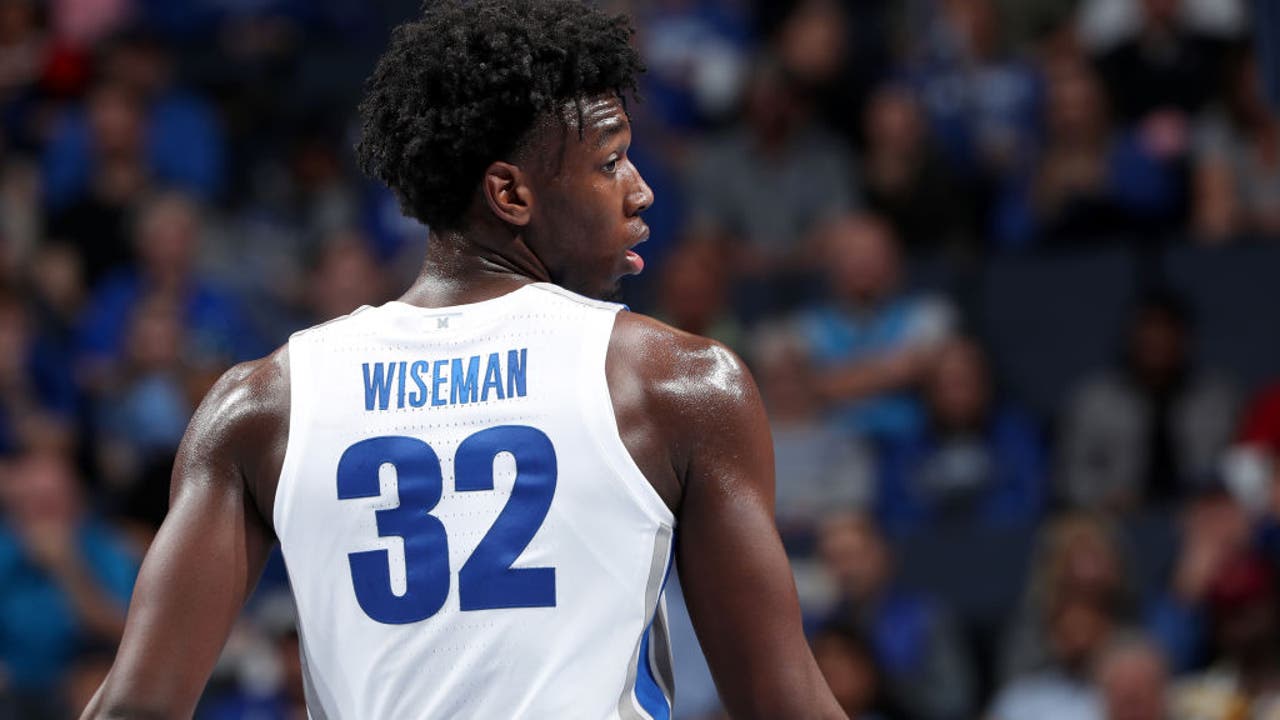 Golden State Warriors select James Wiseman with second pick of 2020 NBA  Draft