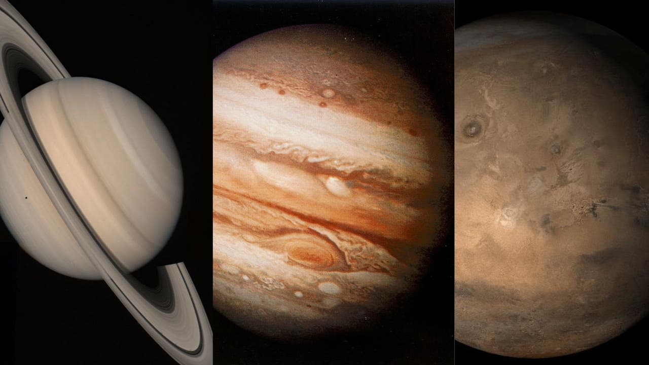 Jupiter, Saturn and Mars will be visible from Earth for the rest of November