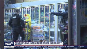 Robbers drive truck through Fremont store, steal lottery tickets