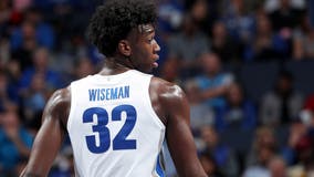 Golden State Warriors select James Wiseman with second pick of 2020 NBA Draft