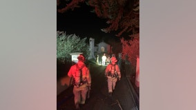 Residents safely evacuated from Los Gatos house fire