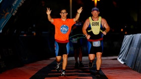 Florida athlete becomes first person with Down syndrome to finish IRONMAN triathlon