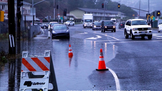 High tides could bring localized flooding to parts of Marin Co. as soon as Friday