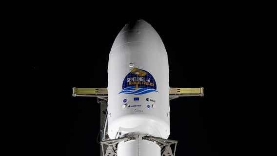 US-European ocean monitoring satellite launches into orbit from Vandenberg Air Force Base