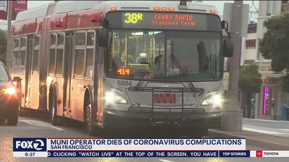 San Francisco Muni operator dies of coronavirus
