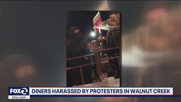 Diners harassed by protesters in Walnut Creek