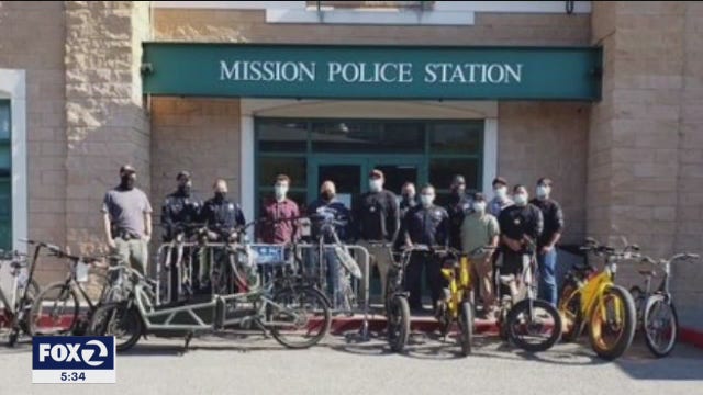 San Francisco police seeking owners to more than a dozen bicycles after serial thief arrested