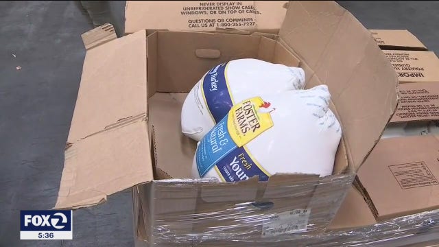 1,000 turkeys donated to SF-Marin Food Bank in time for Thanksgiving