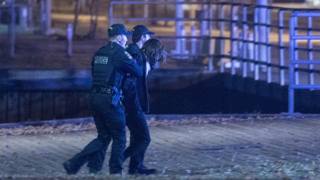 Sword-wielding man arrested after 2 killed, several injured in Halloween stabbing