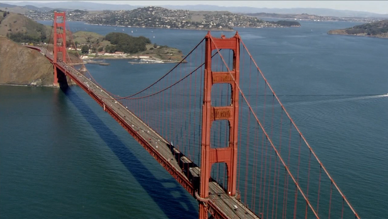 A view of the Golden Gate Bridge