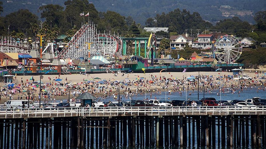 After one week Santa Cruz Boardwalk shuts down because of rise in