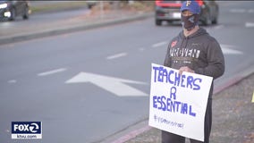 Calls to prioritize vaccines for teachers grow