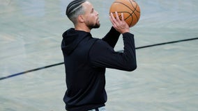 Shooting star: Curry makes 105 straight 3s post-practice
