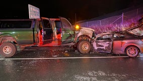 Driver in Richmond involved in wrong-way crash in stolen truck: police