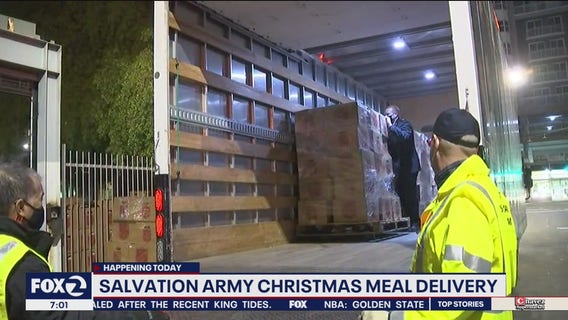 Salvation Army provides thousands of Christmas meals to homebound seniors