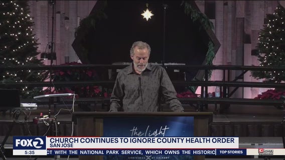San Jose church continues to ignore county health orders