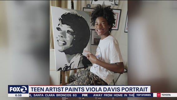 San Jose teen artist gets shoutout from actress Viola Davis