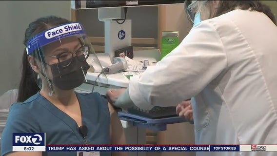 Healthcare workers in Contra Costa, Solano counties to get vaccinated