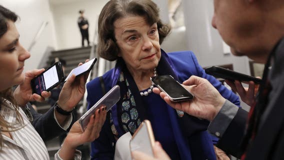 Feinstein says she hasn't considered leaving Senate early
