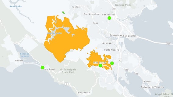 Power restored to 4,000 Mill Valley PG&E customers following afternoon outage