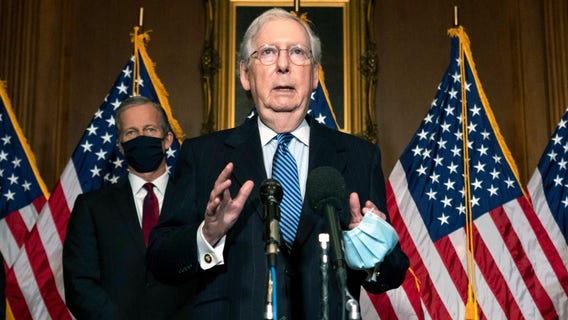 GOP leader McConnell finally acknowledges Biden won election