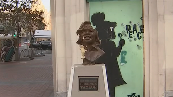 'I'm blown away': Fundraiser for damaged Breonna Taylor sculpture hits goal overnight