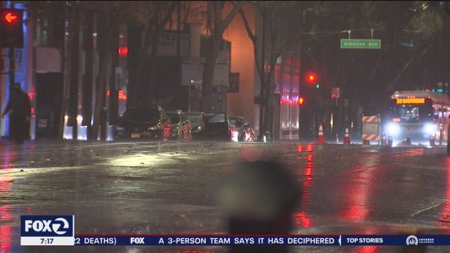 First rainfall of December finally arrives in the Bay Area
