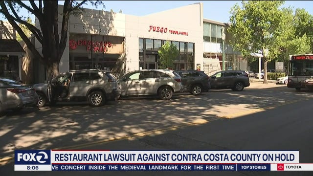 Restaurants' lawsuit against outdoor dining restrictions in Contra Costa County on hold
