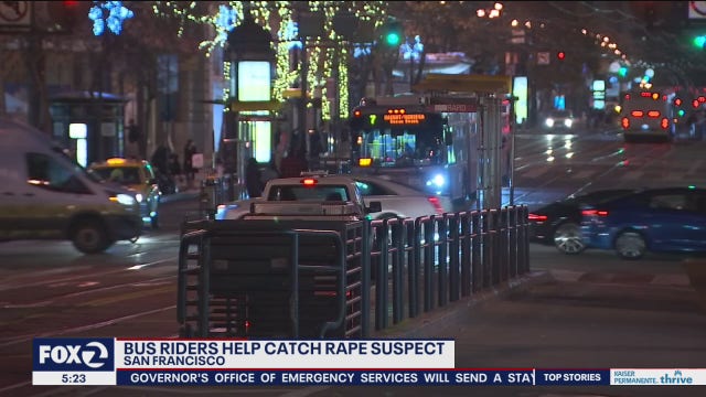 Citizens exit Muni bus to intervene in woman’s rape, witness accounts help SFPD make arrest