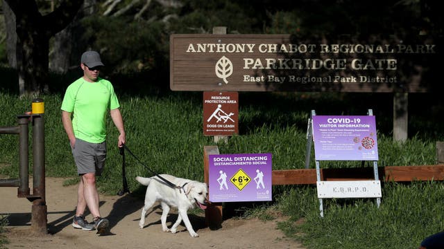 East Bay Regional Park District facilities closing to comply with health orders