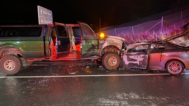 Driver in Richmond involved in wrong-way crash in stolen truck: police