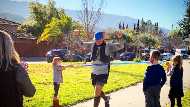 Run for his life: KTVU reporter's husband goes from hospital bed to finish line