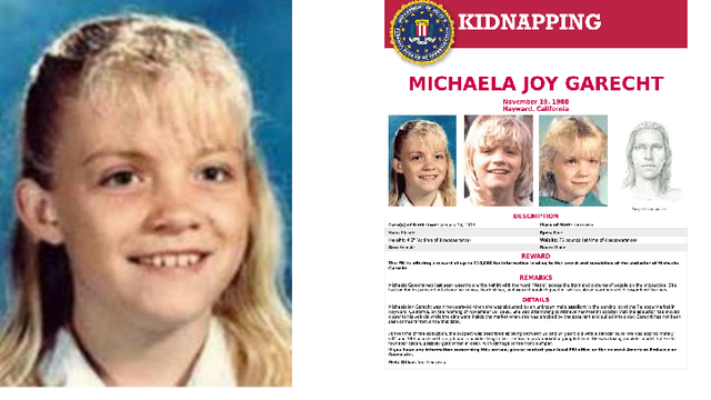 DA charges man with murder in 1988 kidnapping of Michaela Garecht
