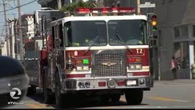 Man in sleeping bag set on fire in San Francisco