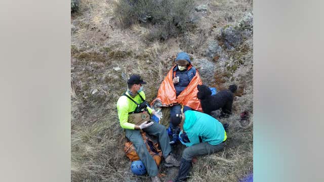 Hiker, dog found safe after spending the night in Fairfax creek drainage