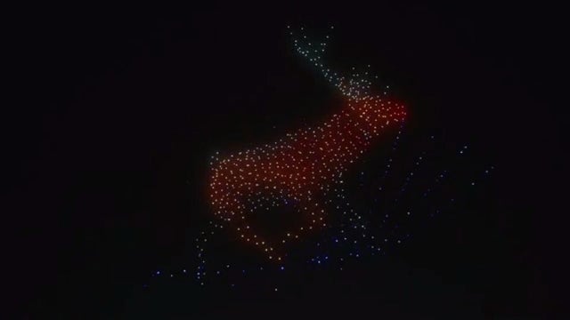 Walmart's holiday drone light show coming to Northern California