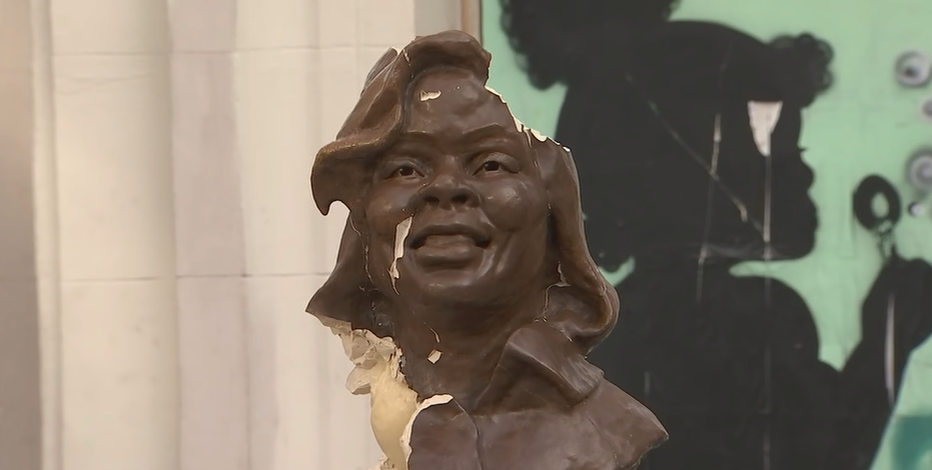 Breonna Taylor statue in Oakland, vandalized over the weekend, is